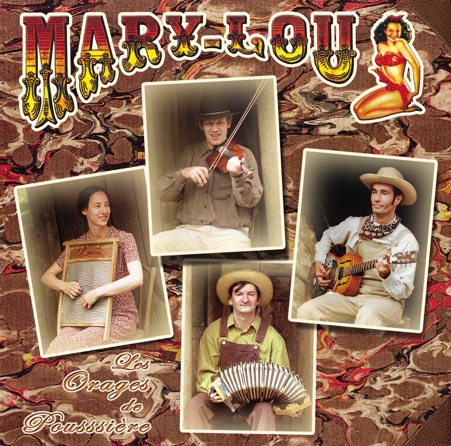 Mary-Lou album Les Orages de Poussière