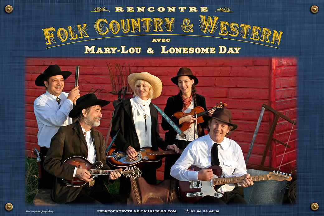 Affiche Rencontres Folk Country & Western